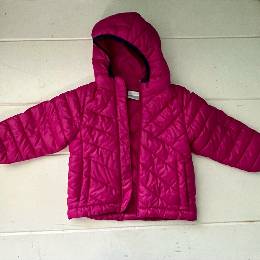 Pink toddler girls Columbia Jacket 2T
